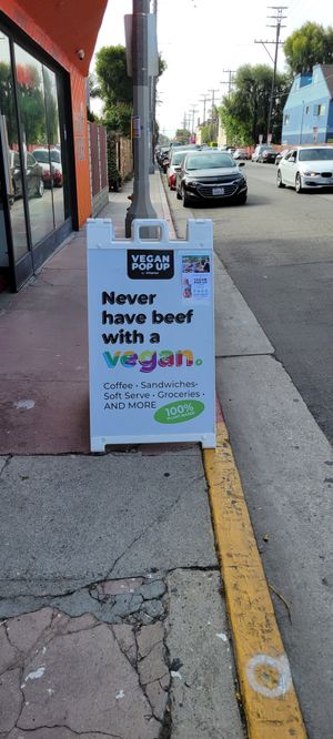  at Vegan Popup By XMarket in Venice