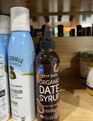Date syrup #Veganuary at Vegan Popup By XMarket in Venice