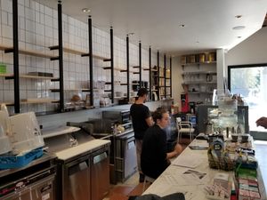 Kitchen at Vegan Popup By XMarket in Venice