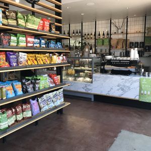 Snacks galore at Vegan Popup By XMarket in Venice