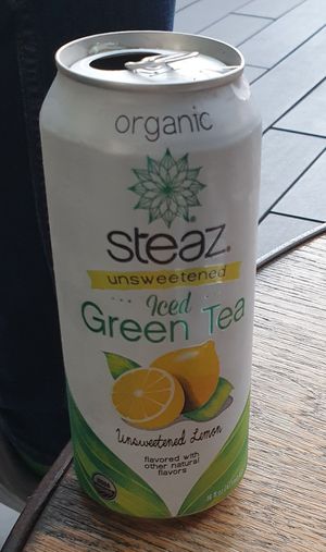 Canned beverage at Vegan Popup By XMarket in Venice