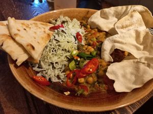 Keralan curry at Tigers Head in Chislehurst