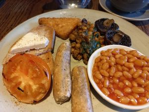 Vegan full English #Veganuary at Tigers Head in Chislehurst
