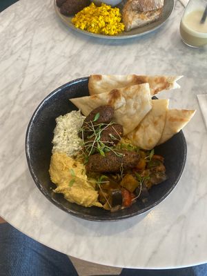 Falafel Bowl  at The Skinny Kitchen - Marina in Ibiza