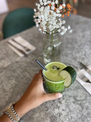 Green Juicee  at The Skinny Kitchen - Marina in Ibiza