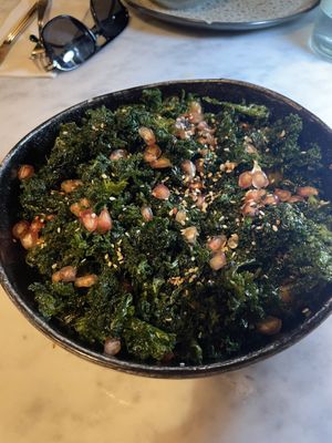Bowl with kale, Quinoa, hokaido  at The Skinny Kitchen - Marina in Ibiza