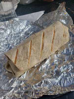 Vegan friendly burrito (as described in review) at Inxpot in Keystone