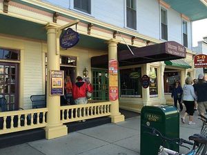 Entrance  at Amigo Daily Burrito  in Mackinac Island