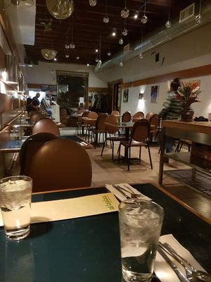 Inside at Ali Baba in Oakland