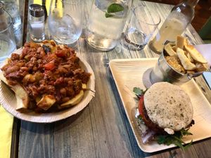 Tex Mex loaded chips at Garden of Vegan in Ranelagh