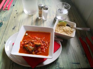 Chili at Garden of Vegan in Ranelagh