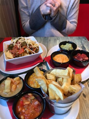 Nachos and Dips at Garden of Vegan in Ranelagh