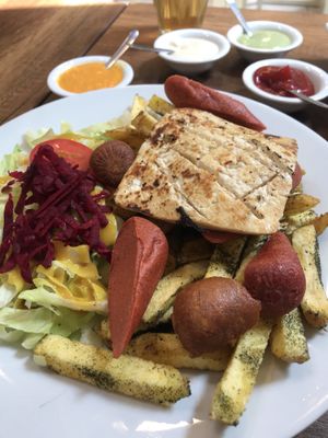 Salchipapa Especial  at Samadhi Veggie Food in Lima