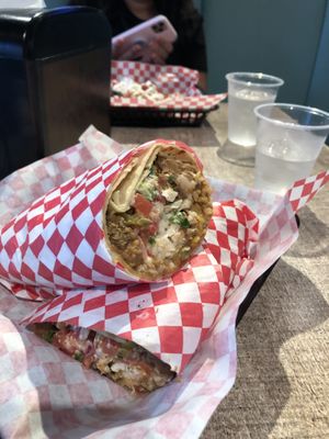 El Jefe w/Vegan Steak Strips & Plant Fare  at Taco Bus in Clearwater