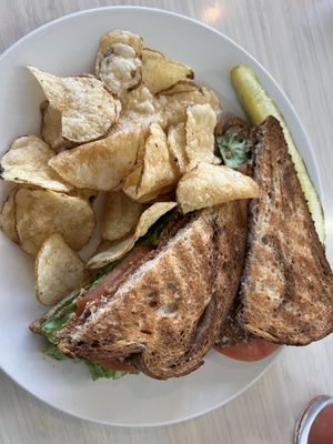 TLT made Vegan (Tempeh)   at Beans and Barley Market & Cafe in Milwaukee