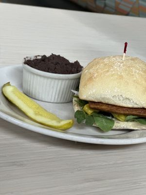 Balsamic Tofu Sandwich   at Beans and Barley Market & Cafe in Milwaukee