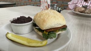   at Beans and Barley Market & Cafe in Milwaukee