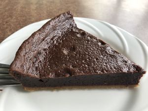 chocolate cheesecake  at Green Restaurant in Dharamshala
