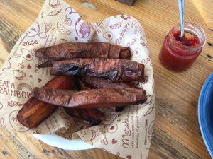 Sweet potato at Meraki Market Cafe in Paphos