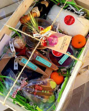 Vegan Meraki Christmas Hamper at Meraki Market Cafe in Paphos