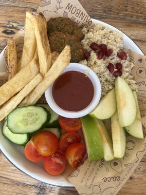 Mini Buddha   at Meraki Market Cafe in Paphos
