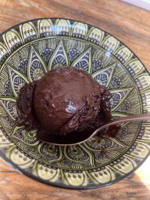 Vegan Chocolate Icecream   at Meraki Market Cafe in Paphos