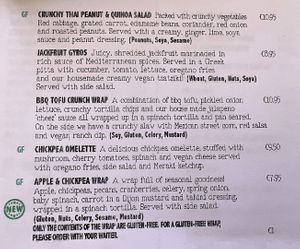 menu part 3  at Meraki Market Cafe in Paphos