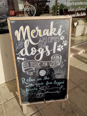 Dog Friendly at Meraki Market Cafe in Paphos