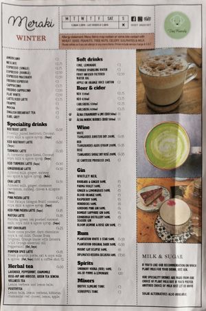 Drinks 2 at Meraki Market Cafe in Paphos