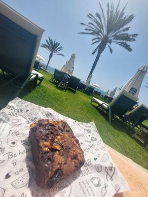 Brownie at Meraki Market Cafe in Paphos