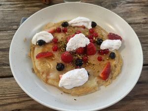 Pancake at Meraki Market Cafe in Paphos