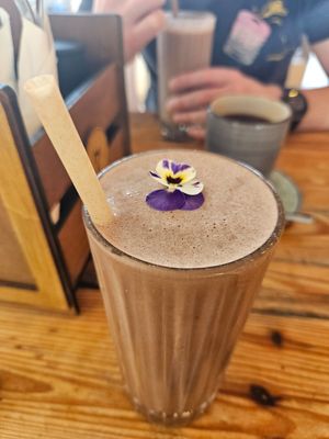 Choco nana milkshake at Meraki Market Cafe in Paphos