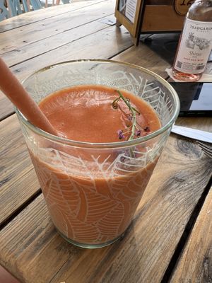 Imune boost smoothie   at Meraki Market Cafe in Paphos