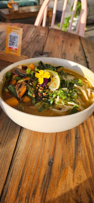 Curry Ramen at Meraki Market Cafe in Paphos