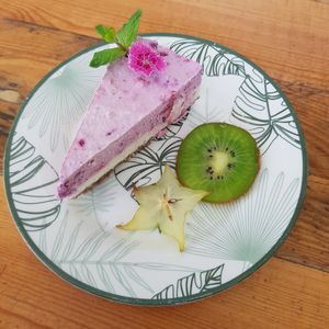 Very Berry Cheesecake at Meraki Market Cafe in Paphos