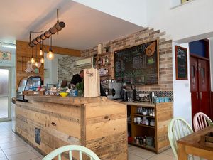 The place  at Meraki Market Cafe in Paphos