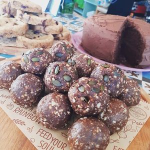Bliss Balls at Meraki Market Cafe in Paphos