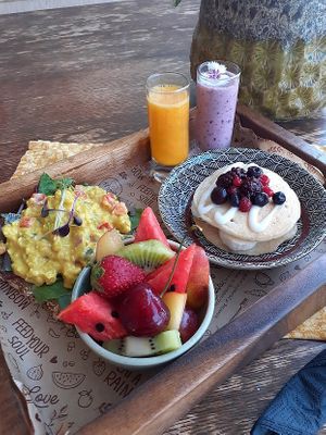 Brunch Board at Meraki Market Cafe in Paphos