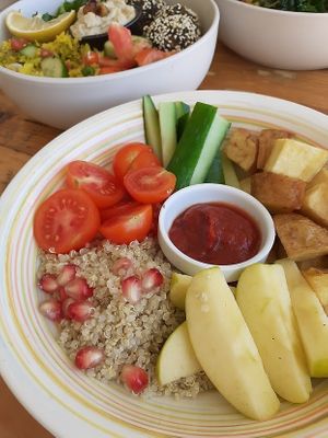 Childrens menu available at Meraki Market Cafe in Paphos