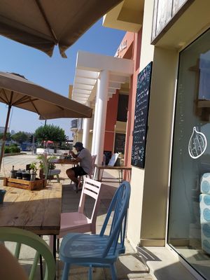 Exterior at Meraki Market Cafe in Paphos