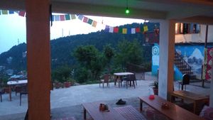 Open-air Dining with a View! at Once In Nature in Dharamkot
