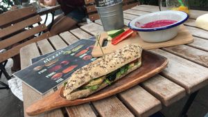 SCLY sándwich ?  at Gelarto Bistro in Budapest