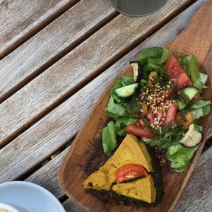 Quiche at Gelarto Bistro in Budapest