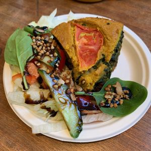 KISS - quiche at Gelarto Bistro in Budapest