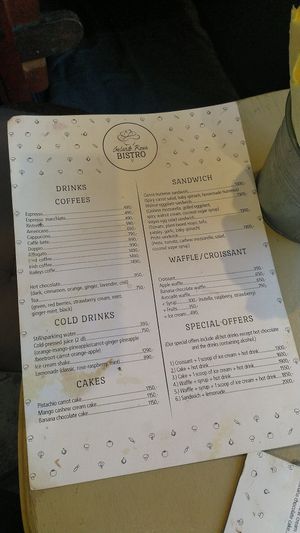 Carta diciembre 2019 at Gelarto Bistro in Budapest