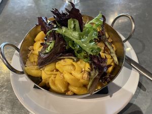 Vegan Mac-n-cheezse  at DownTown Public in Murrieta