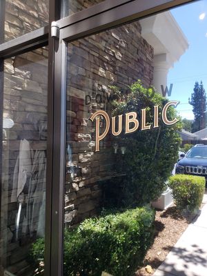 Front door at DownTown Public in Murrieta