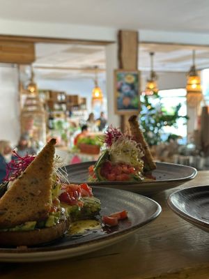 AVOCADO TOAST at Avocado Mallorca in Mallorca