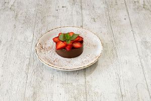 CHOCOLATE CAKE at Avocado Mallorca in Mallorca