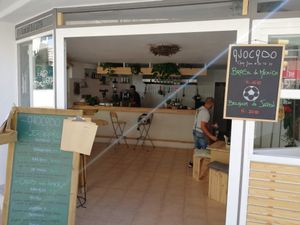 Avocado is meant to be a takeaway restaurant, but with the possibility to sit down and eat.  at Avocado Mallorca in Mallorca